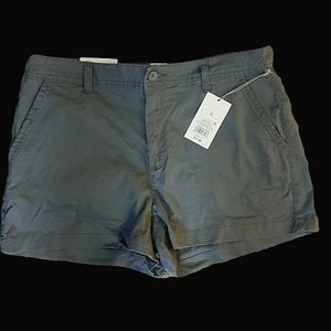 Women's dark Grey stretch shorts